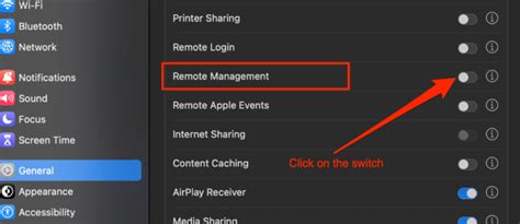 Click in the upper-right corner of the menu bar, or press Command-Space bar. . Disable remote management mac terminal